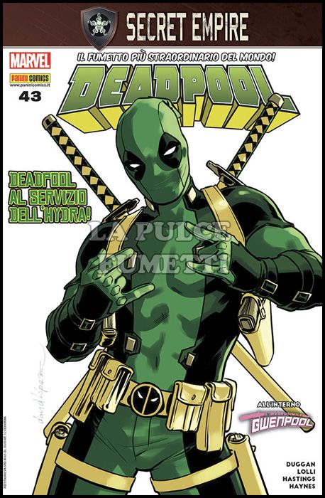 DEADPOOL #   102 - DEADPOOL 43 - SECRET EMPIRE + ANGIE DIGITWIN 0